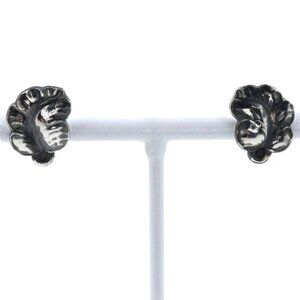 Georg Jensen Moonlight Grape Leaf Earring ＃50B Silver925 5g Women